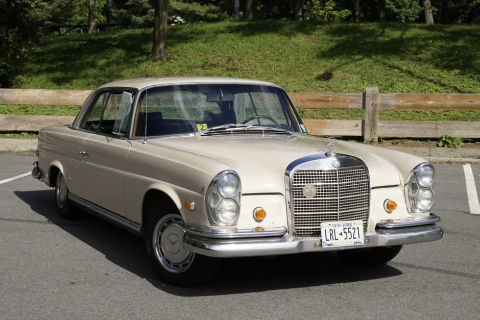 1969 Mercedes-Benz W111 Coupe & Cabriolet sold for $19,750