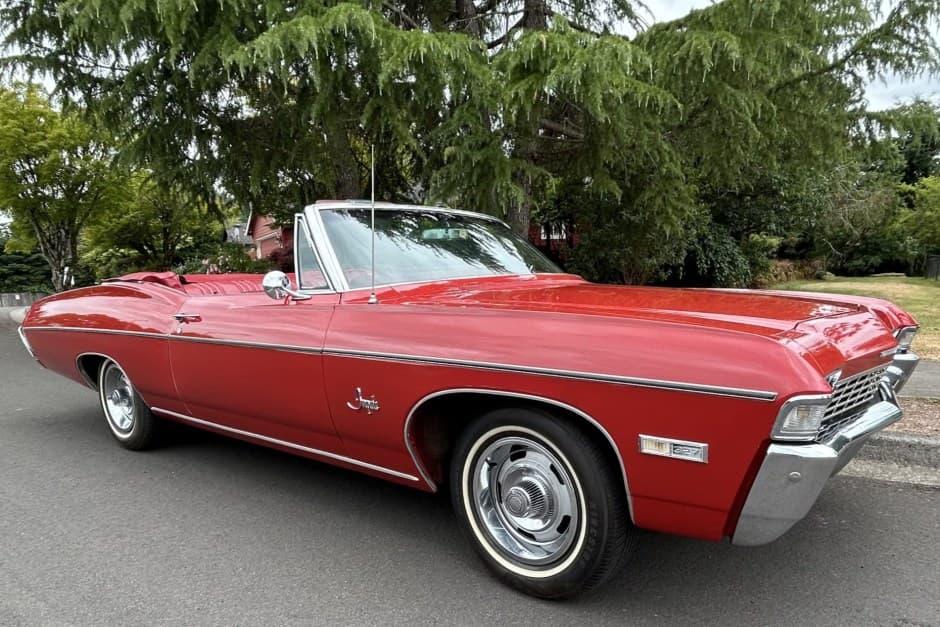 1968 Chevrolet Impala (1965-1970) sold for $26,250
