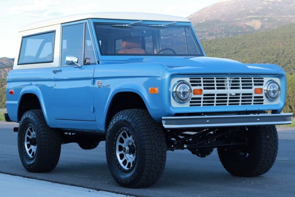 1971 Ford Bronco U13/U14/U15 1966-1977 sold for $93,000
