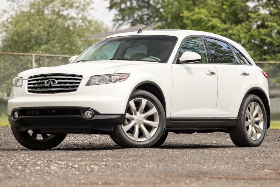 2003 Infiniti FX sold for $14,300
