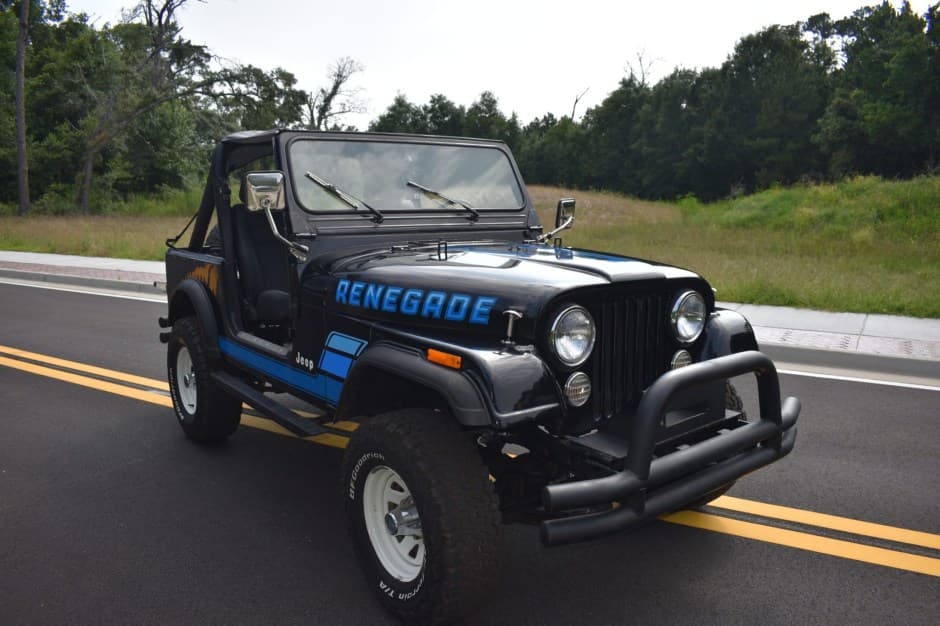 1985 Jeep CJ-7 sold for $17,500
