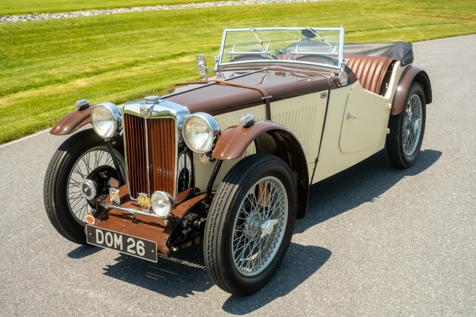 1937 MG TA sold for $25,000