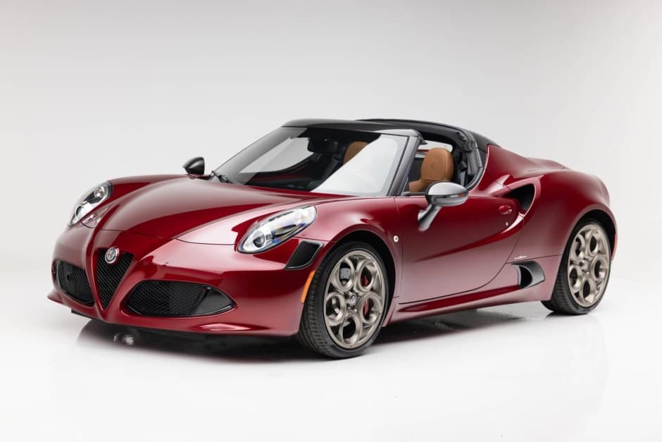 2020 Alfa Romeo 4C sold for $141,000