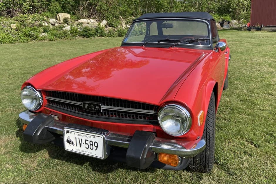 1976 Triumph TR6 sold for $24,000