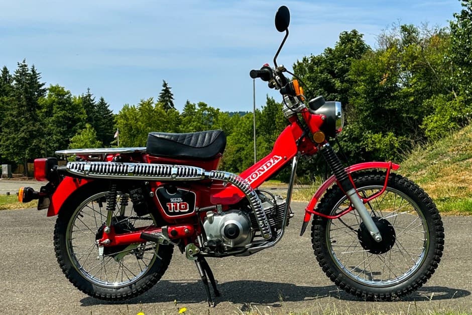 1986 Honda CT110 sold for $3,250