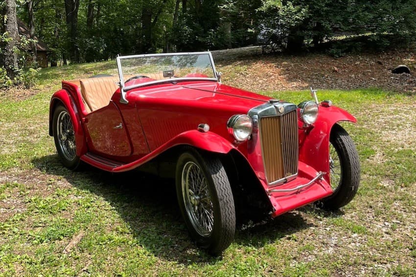 1947 MG TC sold for $9,700