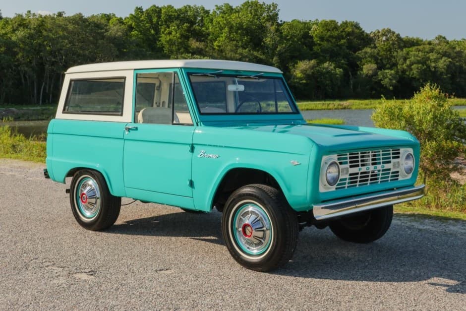 1967 Ford Bronco U13/U14/U15 1966-1977 sold for $48,500