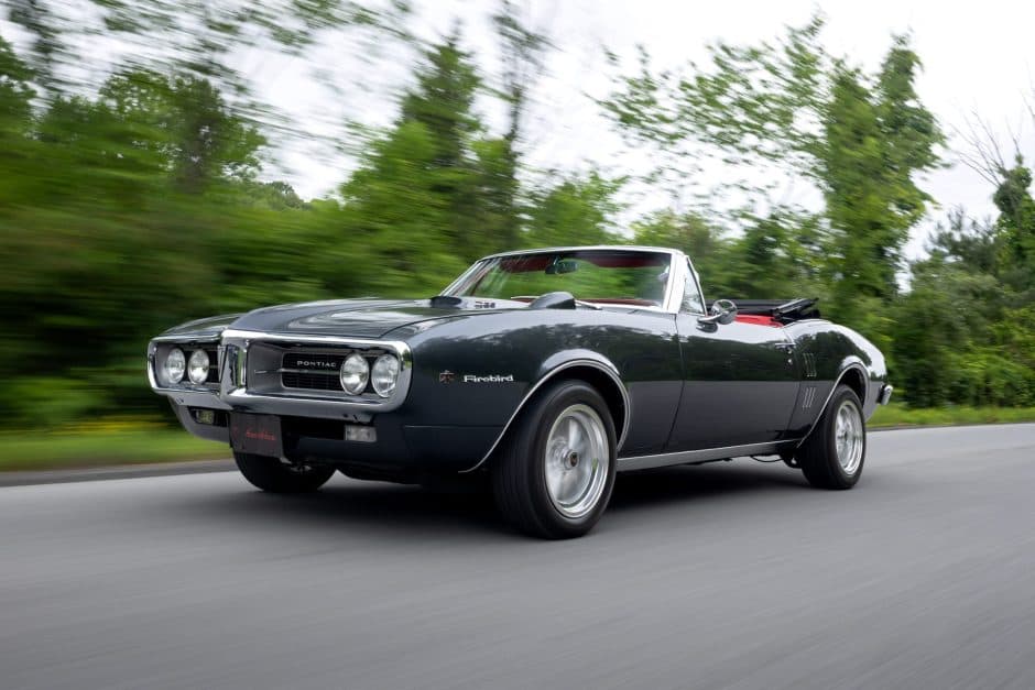 1967 Pontiac Firebird (1967-1969) sold for $38,001