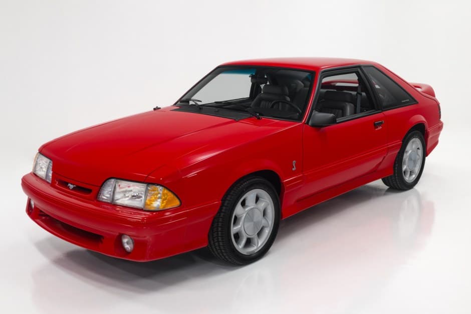 1993 Ford Fox-Body Mustang sold for $80,000