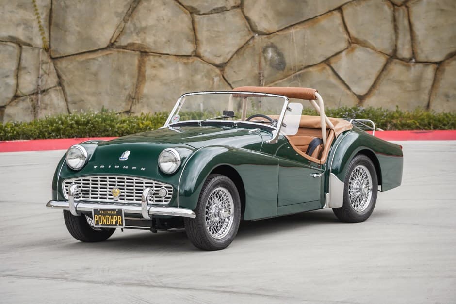 1963 Triumph TR3 sold for $33,500