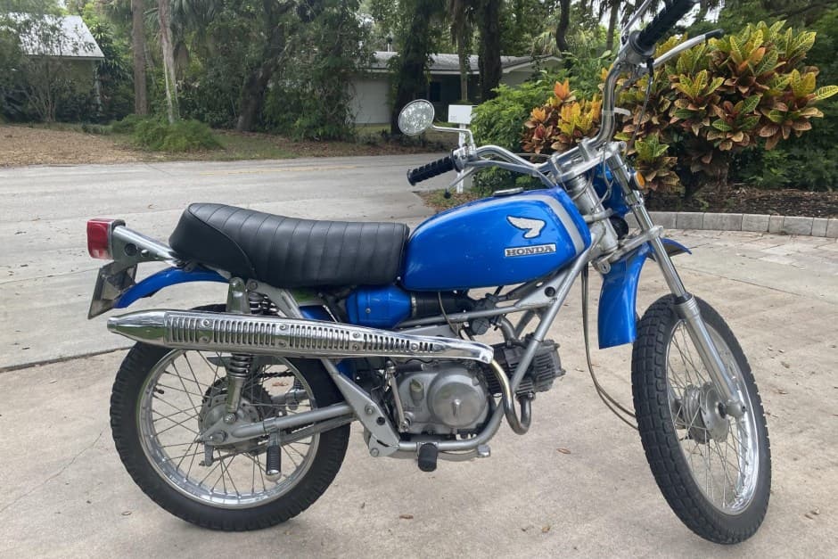 1969 Honda SL Motosport sold for $2,275