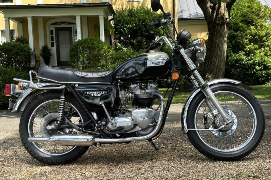 1979 Triumph Bonneville T140 sold for $4,600