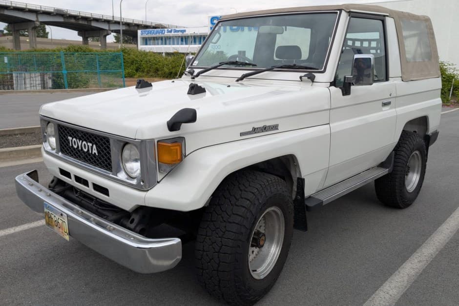 1996 Toyota Land Cruiser 70-Series sold for $23,888