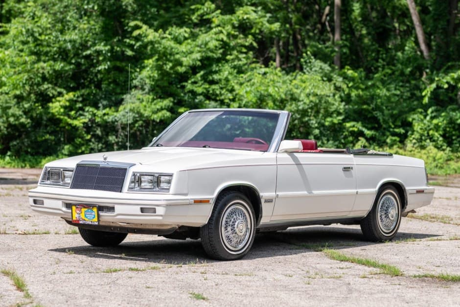 1984 Chrysler LeBaron sold for $4,500
