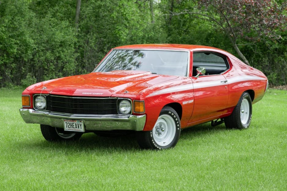 1972 Chevrolet Chevelle sold for $33,750