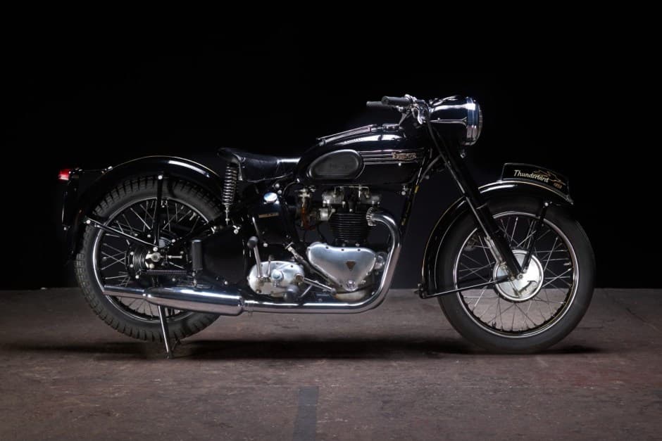 1953 Triumph Thunderbird (1949-1966) sold for $23,250