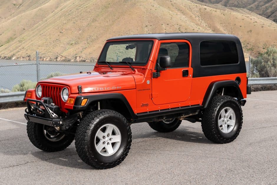 2005 Jeep Wrangler TJ (1997-2006) sold for $36,000