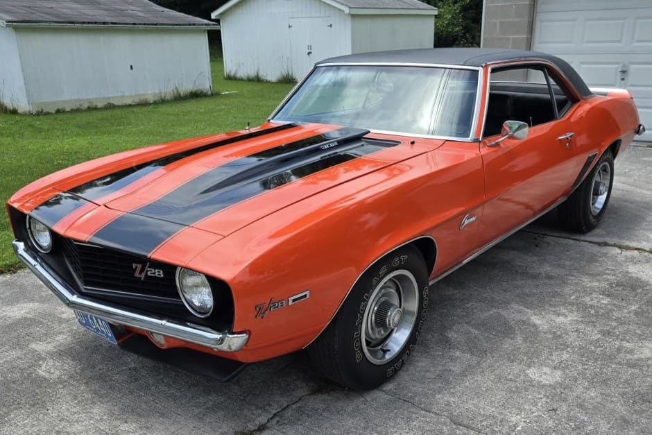 1969 Chevrolet Camaro 1st Generation 1967-1969 sold for $76,500