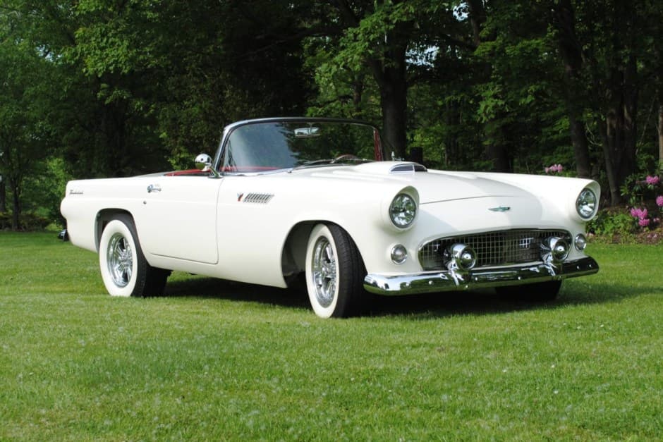 1955 Ford Thunderbird (1955-1957) sold for $56,000