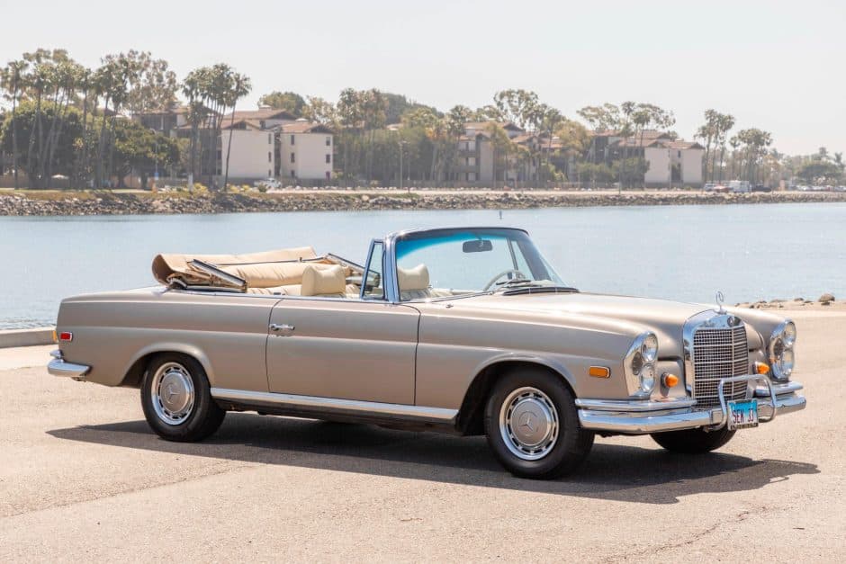 1969 Mercedes-Benz W111 Coupe & Cabriolet sold for $100,000