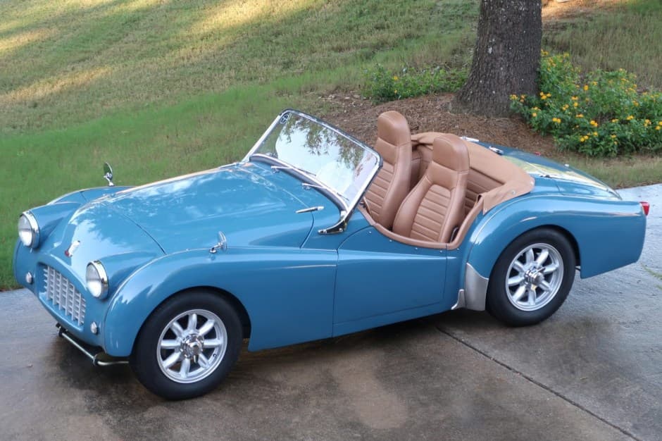 1956 Triumph TR3 sold for $25,322
