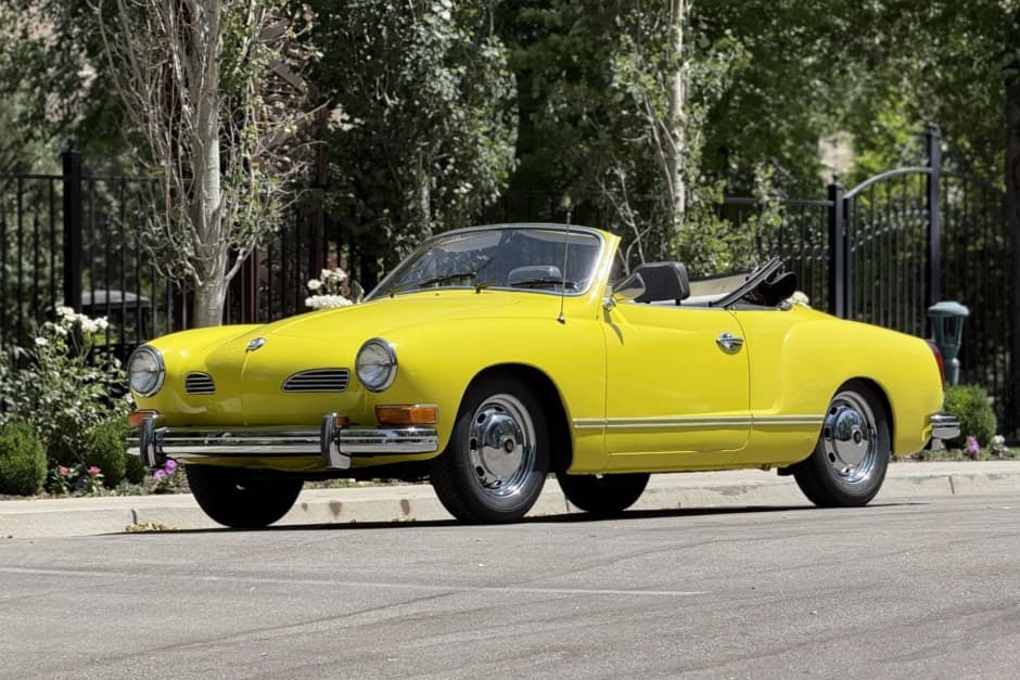 1974 Volkswagen Karmann Ghia sold for $14,000