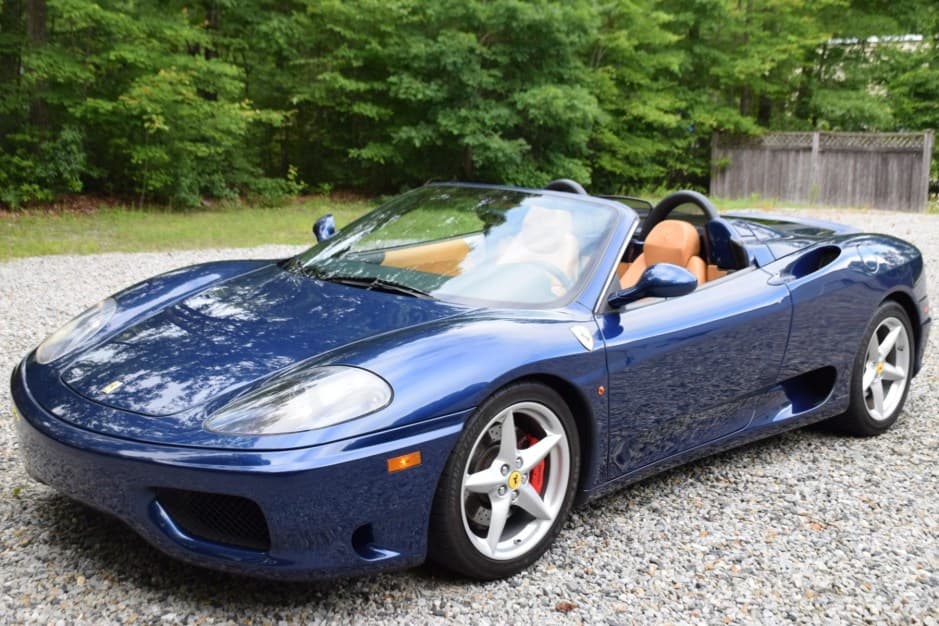 2001 Ferrari 360 sold for $140,000