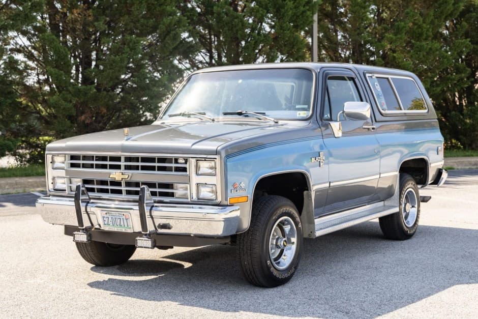 1987 Chevrolet K5 Blazer 1973-1991 sold for $19,000