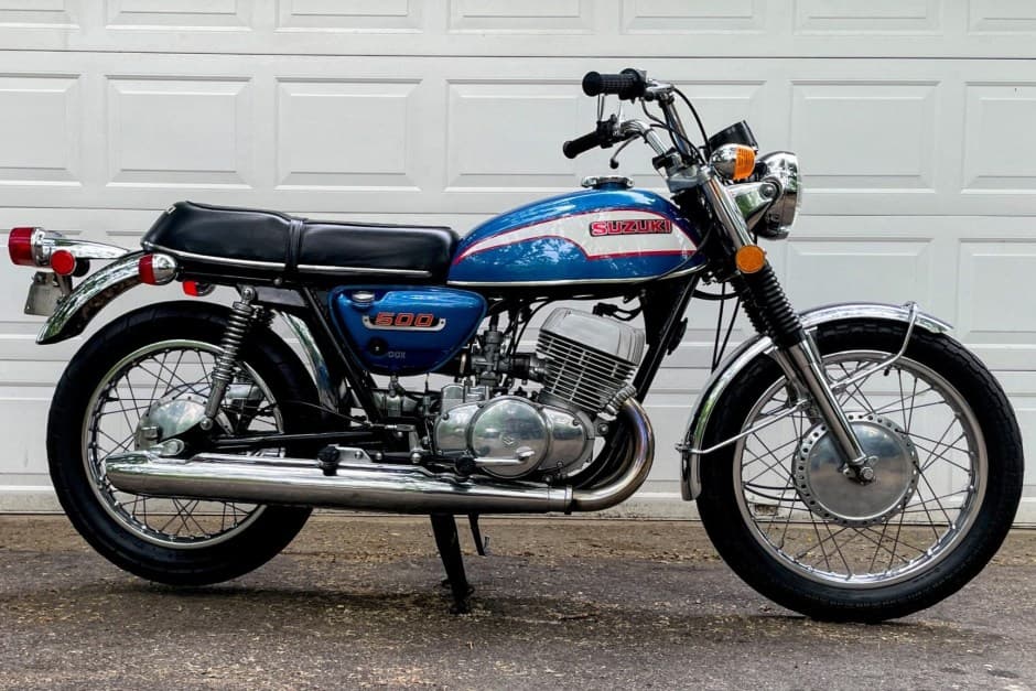 1973 Suzuki T Motorcycle sold for $3,400