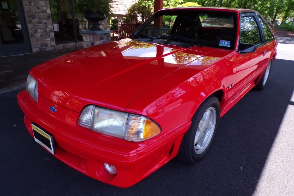 1993 Ford Fox-Body Mustang sold for $22,750