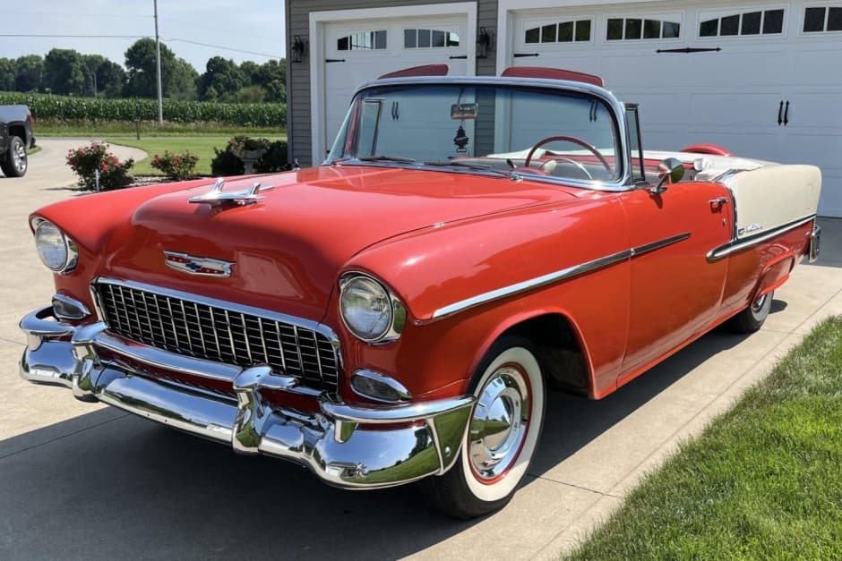 1955 Chevrolet Bel Air sold for $58,200