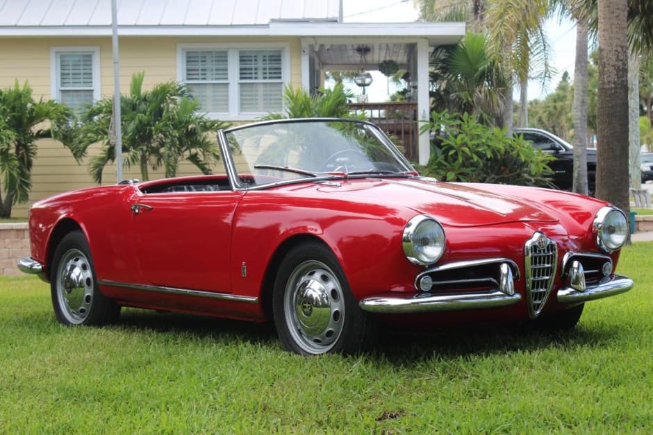 1956 Alfa Romeo 750/101 Series Giulietta & Giulia sold for $50,500