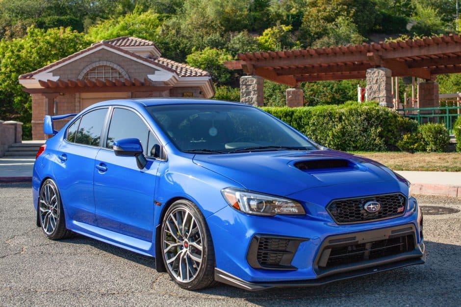 2020 Subaru WRX STi sold for $32,000