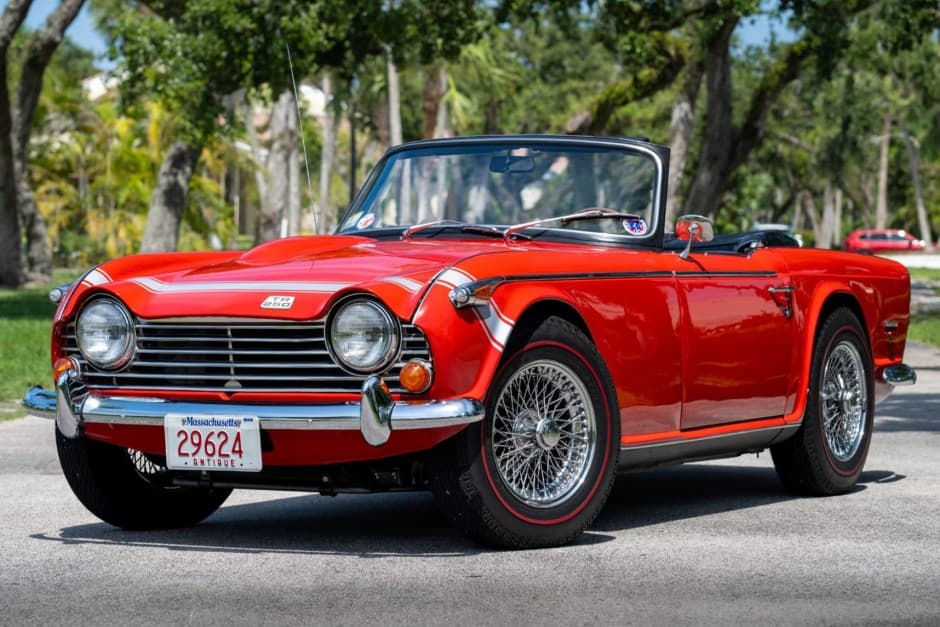 1968 Triumph TR5 & TR250 sold for $45,652