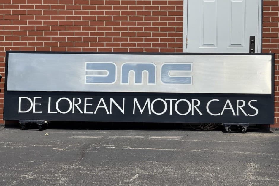 0 DeLorean DMC-12 sold for $22,000