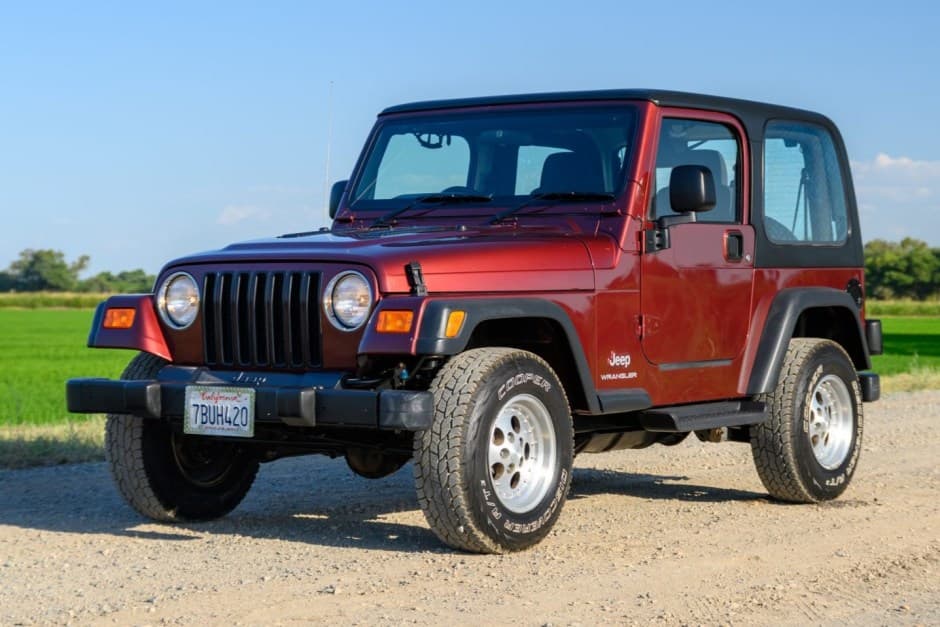 2003 Jeep Wrangler TJ (1997-2006) sold for $9,700