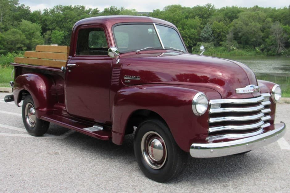 1949 Chevrolet Advance Design Pickup (1947-1955) sold for $31,000