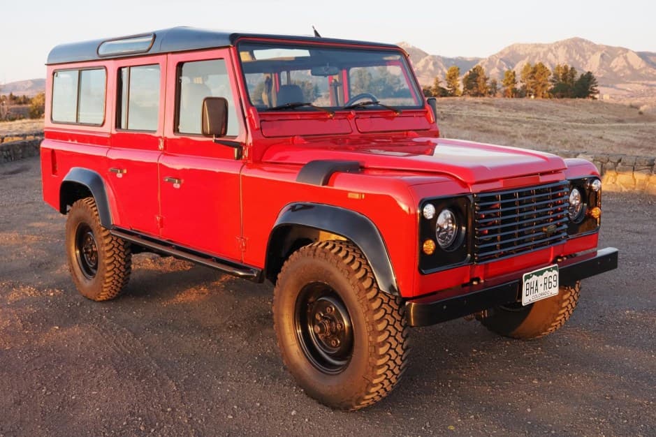 1992 Land Rover 110 / Defender 110 (Euro Spec) sold for $43,500