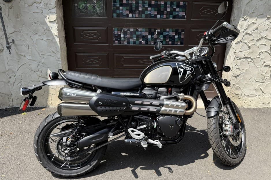 2021 Triumph Scrambler sold for $14,750