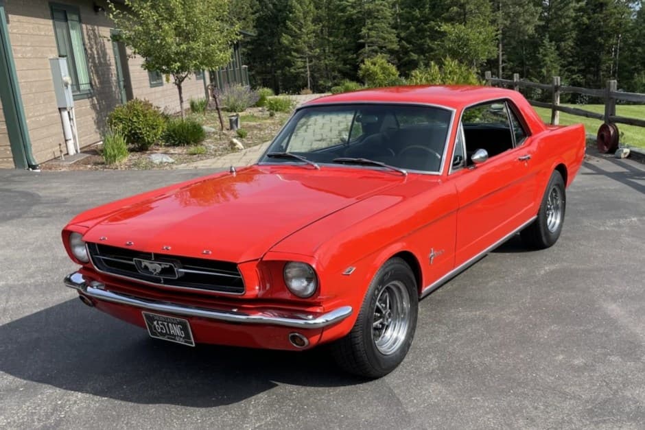 1965 Ford Mustang 1964.5-1966 sold for $37,000