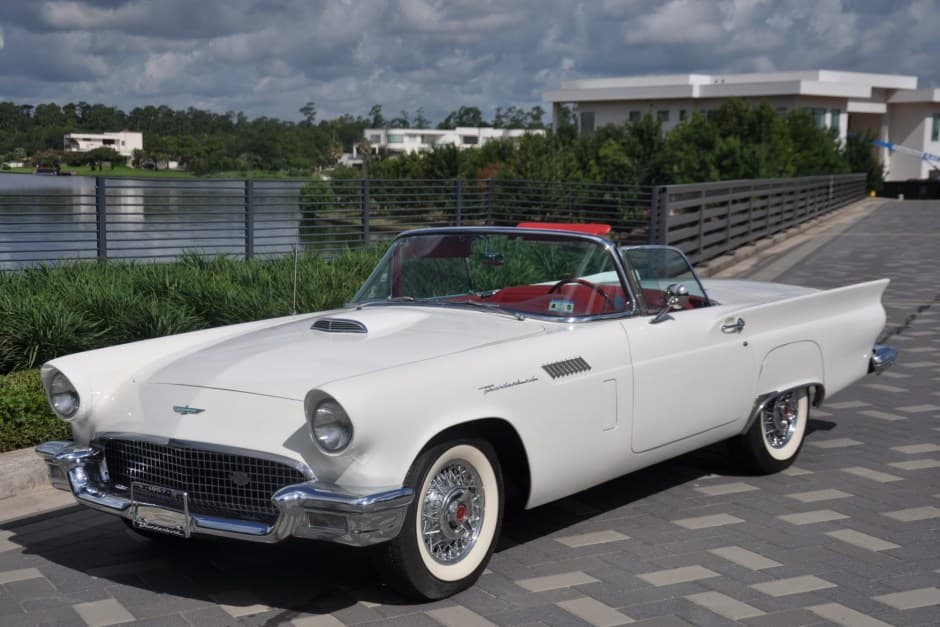 1957 Ford Thunderbird (1955-1957) sold for $34,000