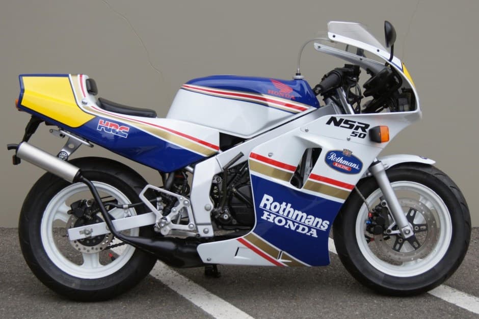 1990 Honda NSR, NSF, & Dream CB50R sold for $6,500