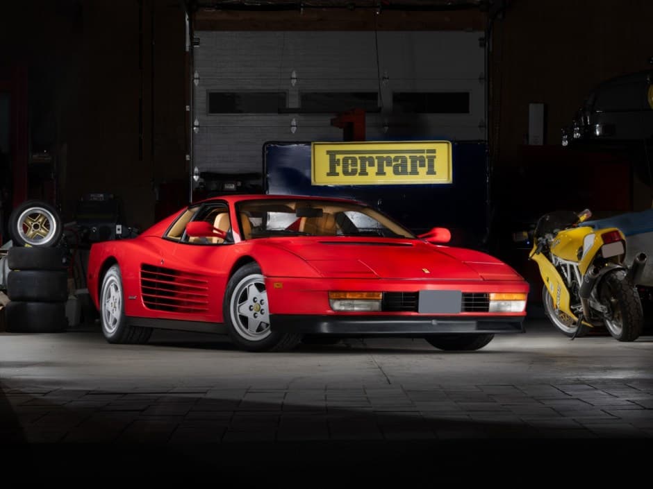 1988 Ferrari Testarossa sold for $158,750
