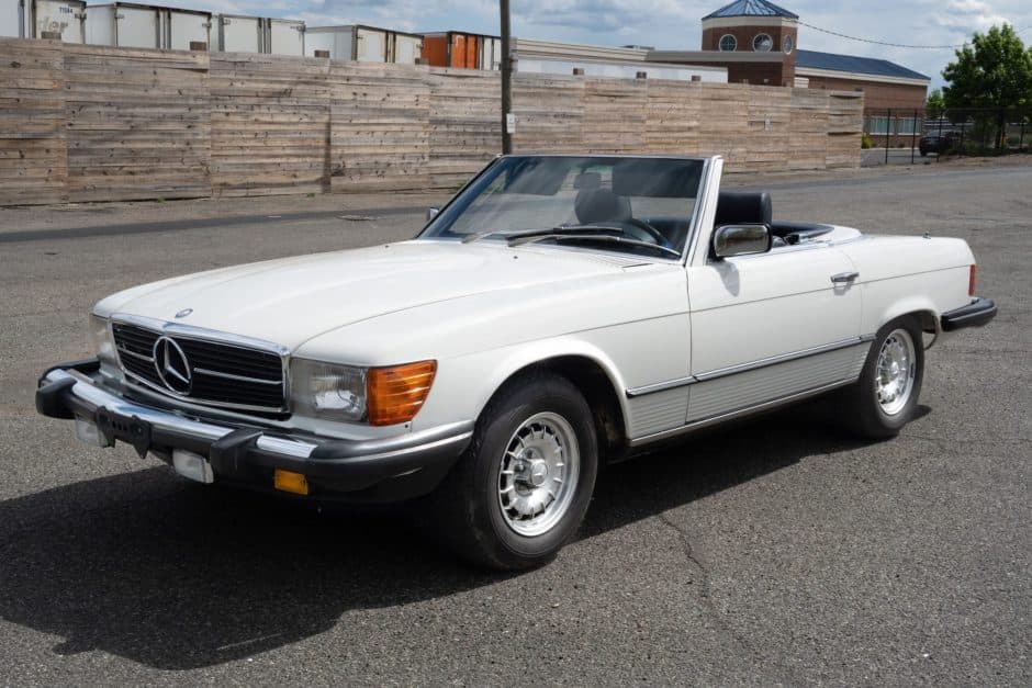 1982 Mercedes-Benz R107 SL sold for $15,750