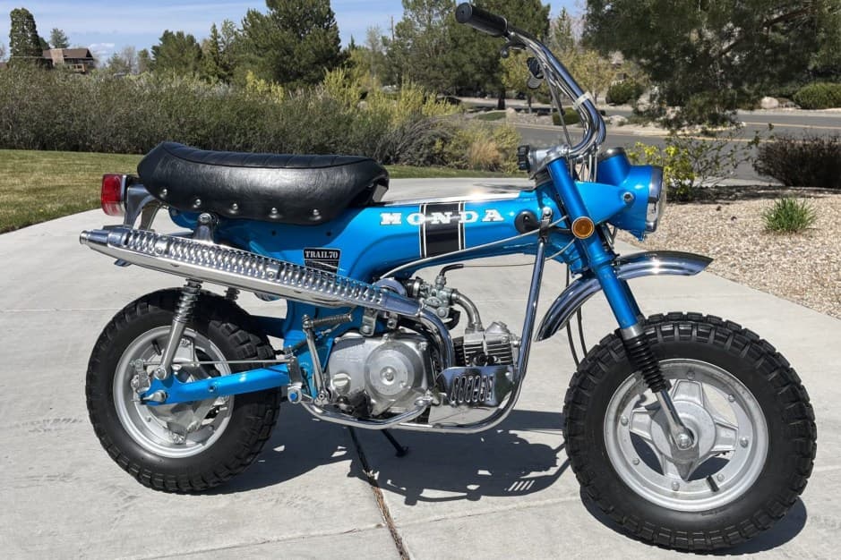 1970 Honda CT70 sold for $6,222