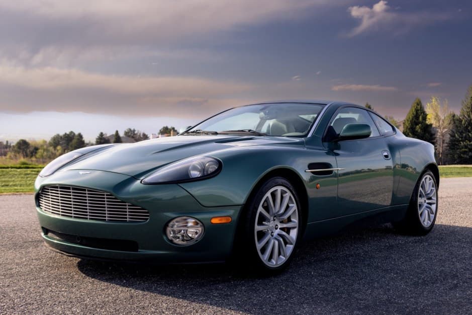 2002 Aston Martin Vanquish sold for $50,000