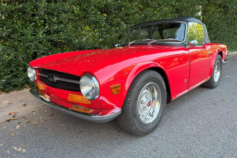 1972 Triumph TR6 sold for $26,666