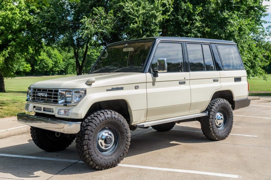 1995 Toyota Land Cruiser Prado 70-Series sold for $22,000
