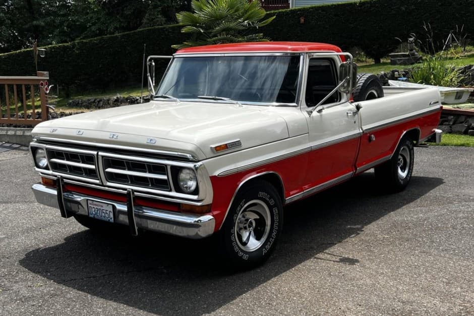 1971 Ford F-Series 1967-1972 sold for $26,500
