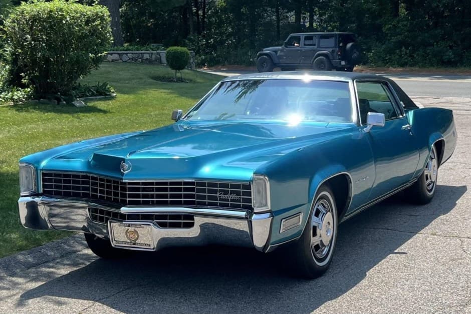 1968 Cadillac Eldorado (1967-1970) sold for $26,100